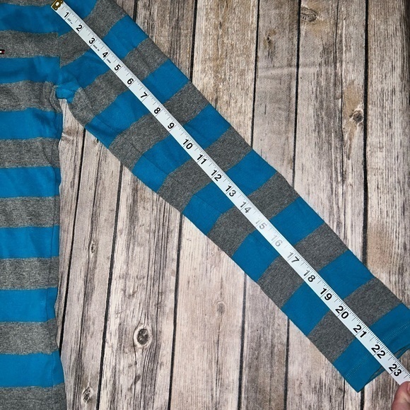 Tommy Hilfiger long sleeve‎ striped tee shirt, women’s size large - Picture 8 of 8